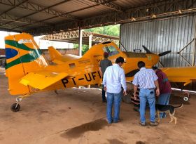 Em Riolândia, APPA acompanha as primeiras pulverizações aéreas UBV